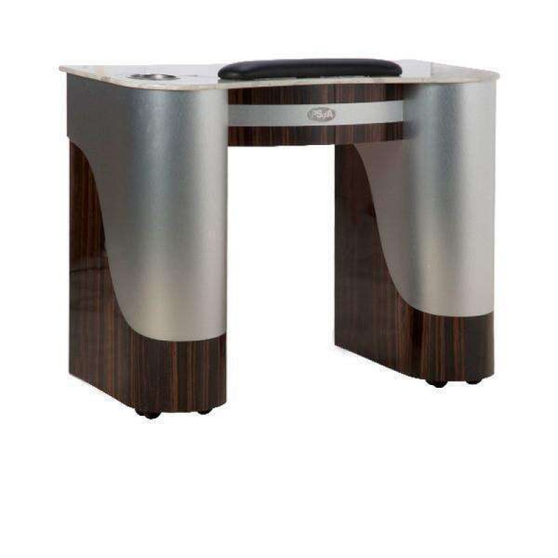 SPA Nail Table, Aluminum.Cherry, T-105AC (NOT Included Shipping Charge)